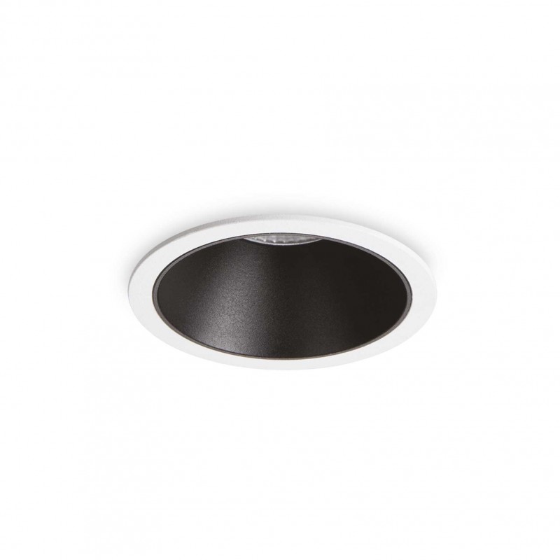 Ideal Lux GAME TRIM ROUND 11W 3000K WH BK Mod. 192277 Lampada Da Incasso 1 Luce