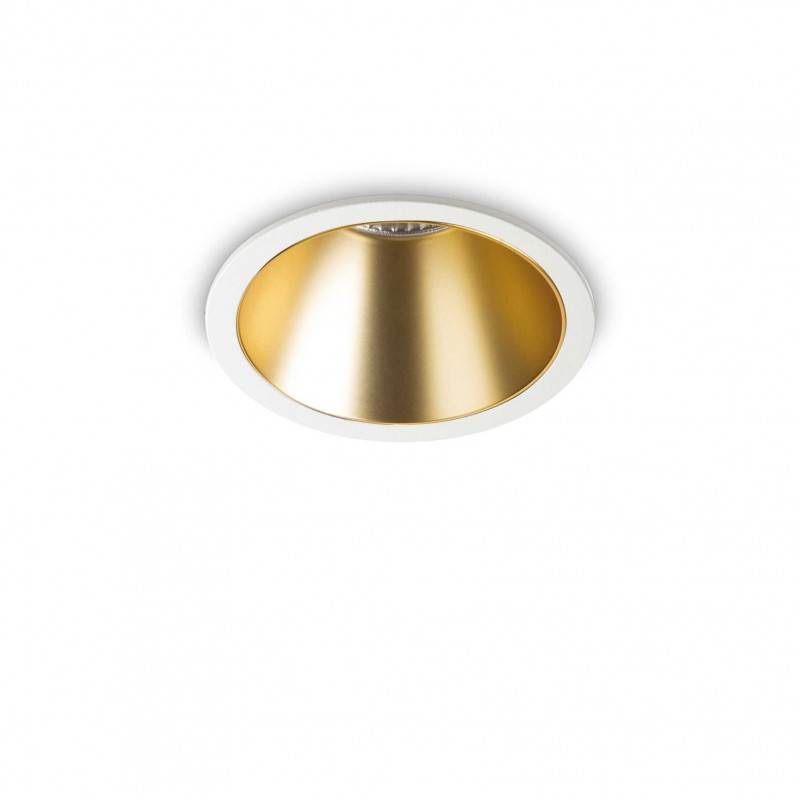 Ideal Lux GAME TRIM ROUND 11W 3000K WH GD Mod. 192307 Lampada Da Incasso 1 Luce