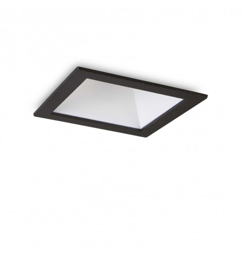 Ideal Lux GAME TRIM SQUARE 11W 3000K BK WH Mod. 192406 Lampada Da Incasso 1 Luce