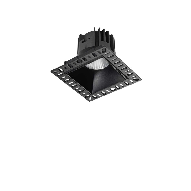 Ideal Lux GAME TRIMLESS SQUARE 11W 3000K BK Mod. 319674 Lampada Da Incasso 1 Luce