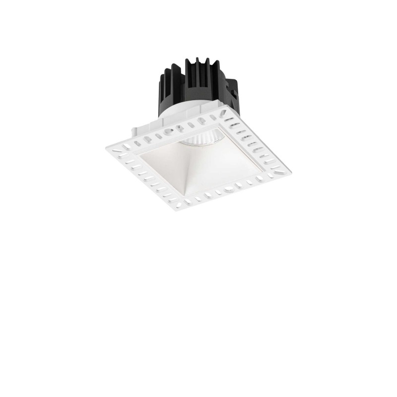 Ideal Lux GAME TRIMLESS SQUARE 11W 3000K WH Mod. 319681 Lampada Da Incasso 1 Luce