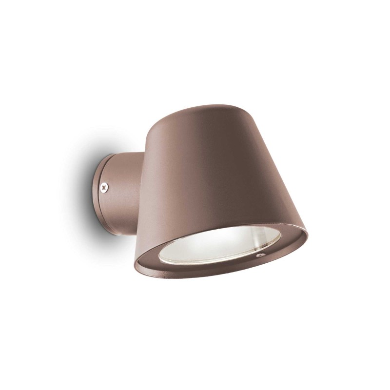 Ideal Lux GAS AP1 COFFEE Mod. 213095 Lampada Da Parete 1 Luce