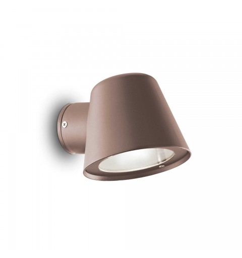 Ideal Lux GAS AP1 COFFEE Mod. 213095 Lampada Da Parete 1 Luce