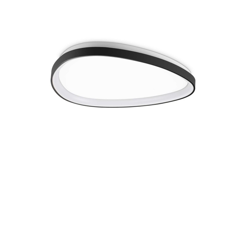 Ideal Lux GEMINI PL D061 DALI/PUSH NERO Mod. 328959 Lampada Da Soffitto 1 Luce