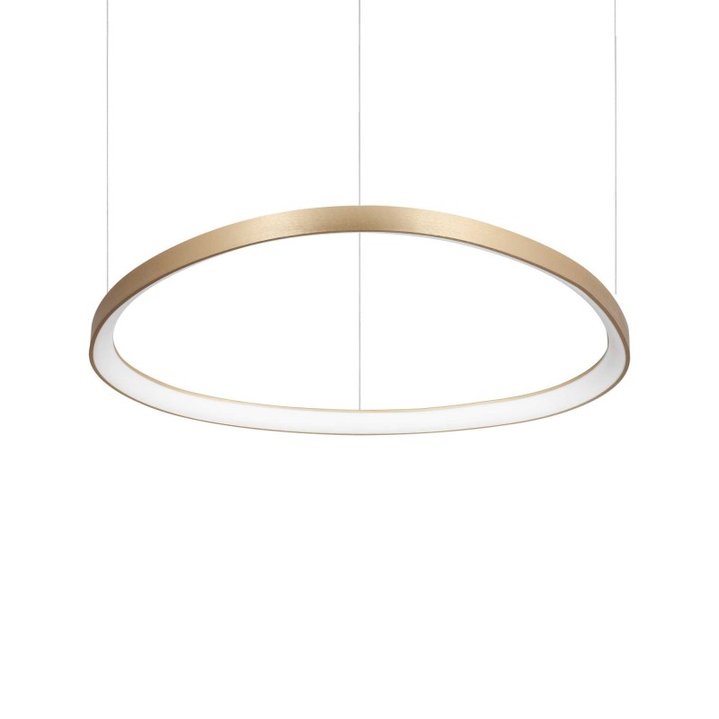 Ideal Lux GEMINI SP D081 DALI/PUSH OTTONE Mod. 304731 Lampada A Sospensione 1 Luce