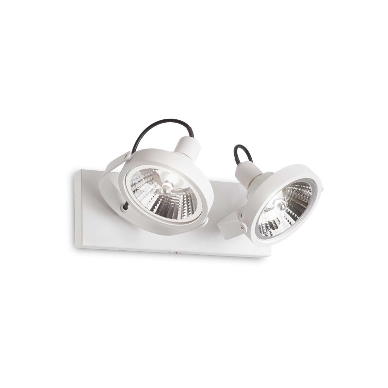 Ideal Lux GLIM PL2 BIANCO Mod. 200200 Lampada Da Soffitto 2 Luci