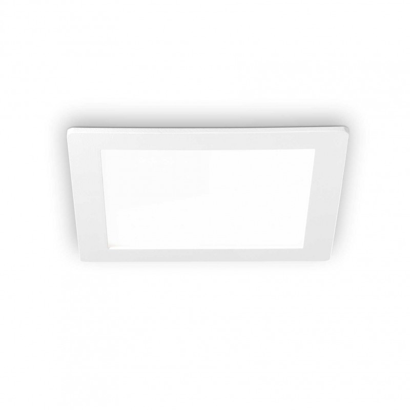 Ideal Lux GROOVE FI 10W SQUARE 3000K Mod. 123981 Lampada Da Incasso 1 Luce