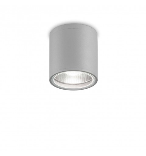 Ideal Lux GUN PL1 GRIGIO Mod. 163642 Lampada Da Soffitto 1 Luce