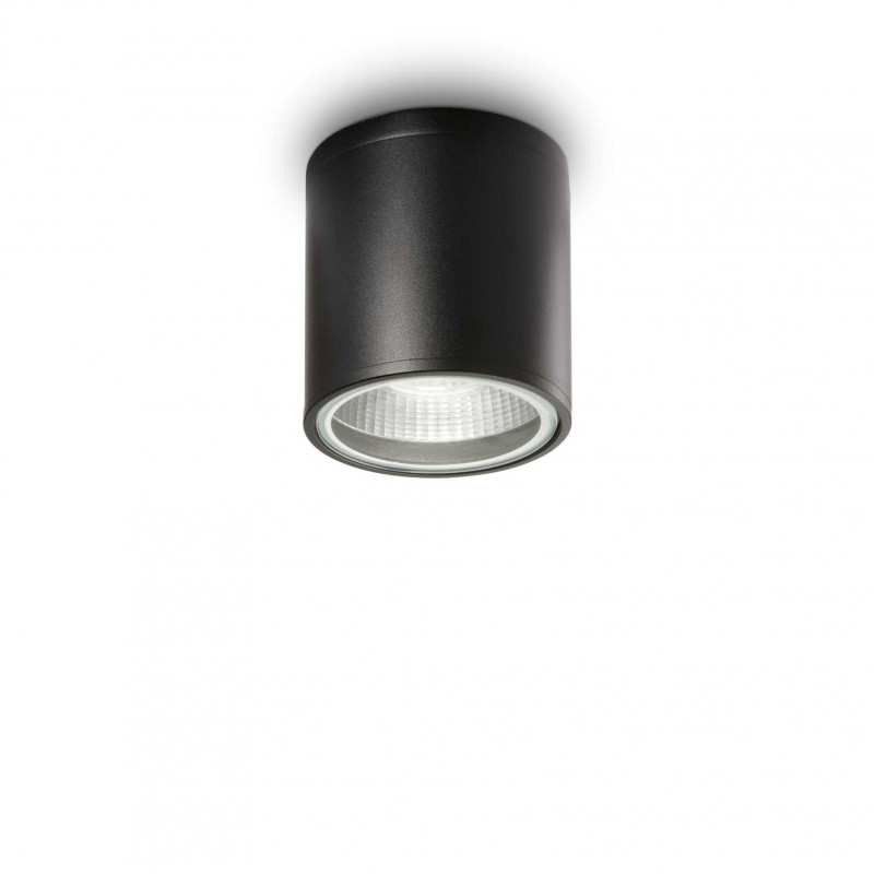 Ideal Lux GUN PL1 NERO Mod. 122687 Lampada Da Soffitto 1 Luce