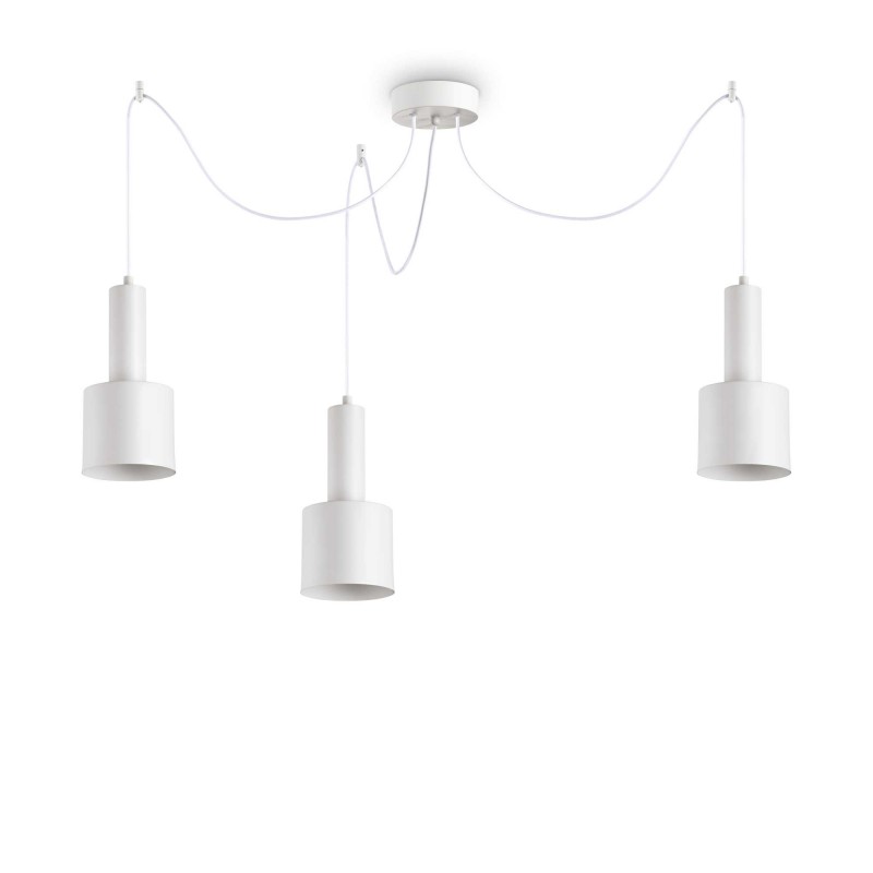 Ideal Lux HOLLY SP3 BIANCO Mod. 231587 Lampada A Sospensione 3 Luci