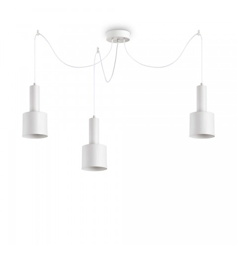 Ideal Lux HOLLY SP3 BIANCO Mod. 231587 Lampada A Sospensione 3 Luci