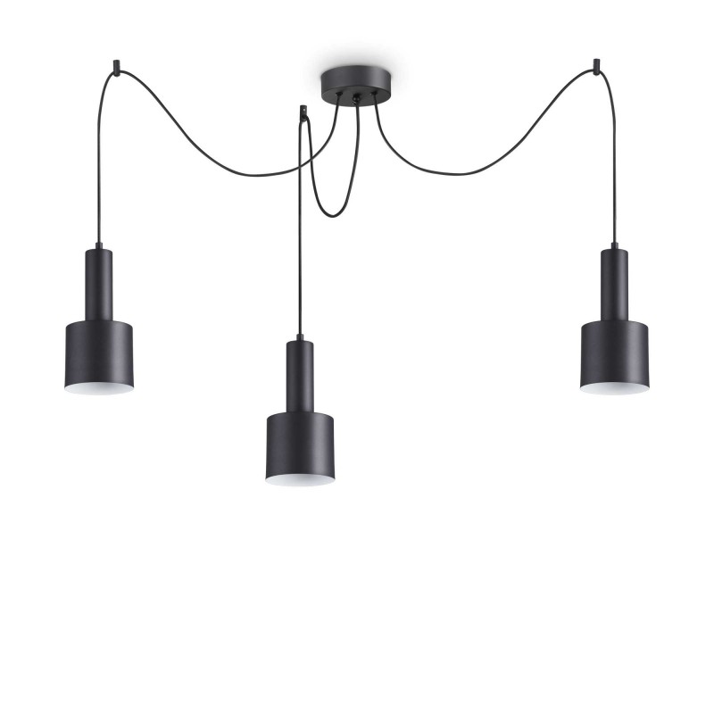 Ideal Lux HOLLY SP3 NERO Mod. 231594 Lampada A Sospensione 3 Luci