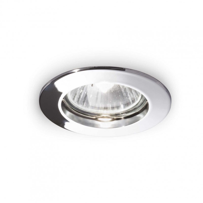 Ideal Lux JAZZ FI CROMO Mod. 083070 Lampada Da Incasso 1 Luce Ideal Lux JAZZ FI CROMO Mod. 083070 Lampada Da Incasso 1 Luce
