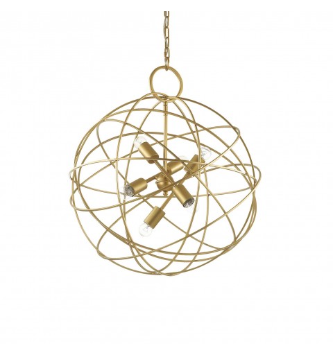 Ideal Lux KONSE SP6 Mod. 156026 Lampada A Sospensione 6 Luci