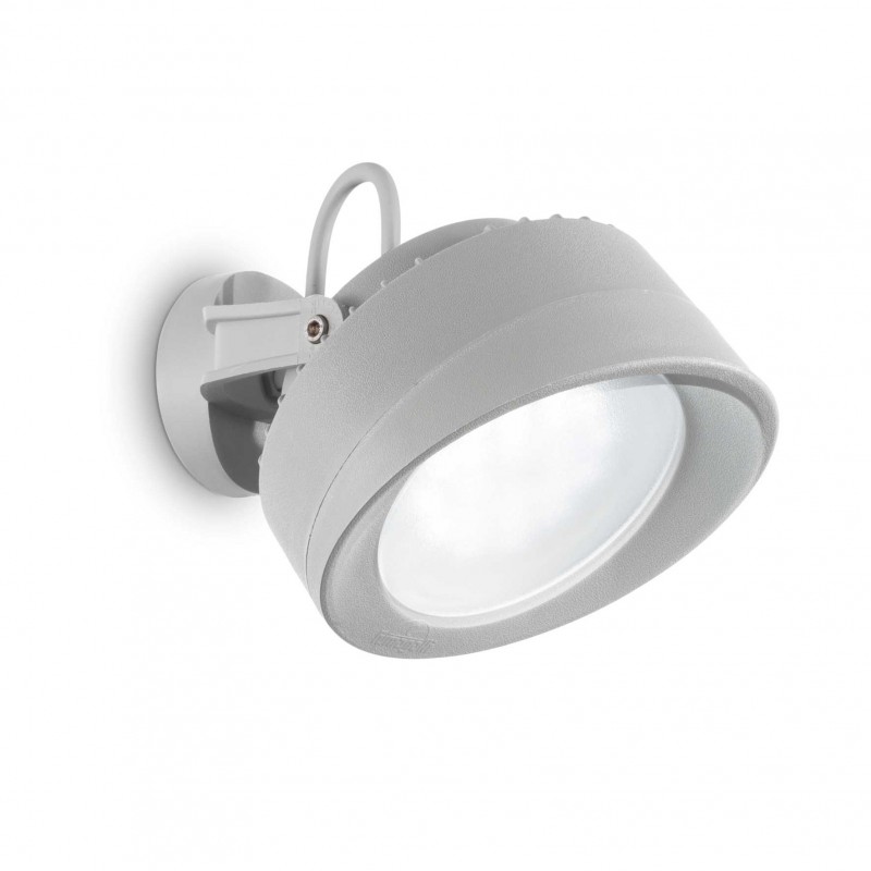 Ideal Lux LITIO AP1 GRIGIO Mod. 145327 Lampada Da Parete 1 Luce