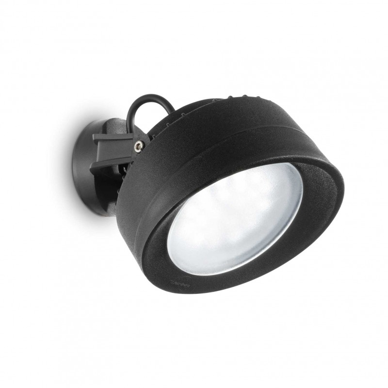 Ideal Lux LITIO AP1 NERO Mod. 145341 Lampada Da Parete 1 Luce