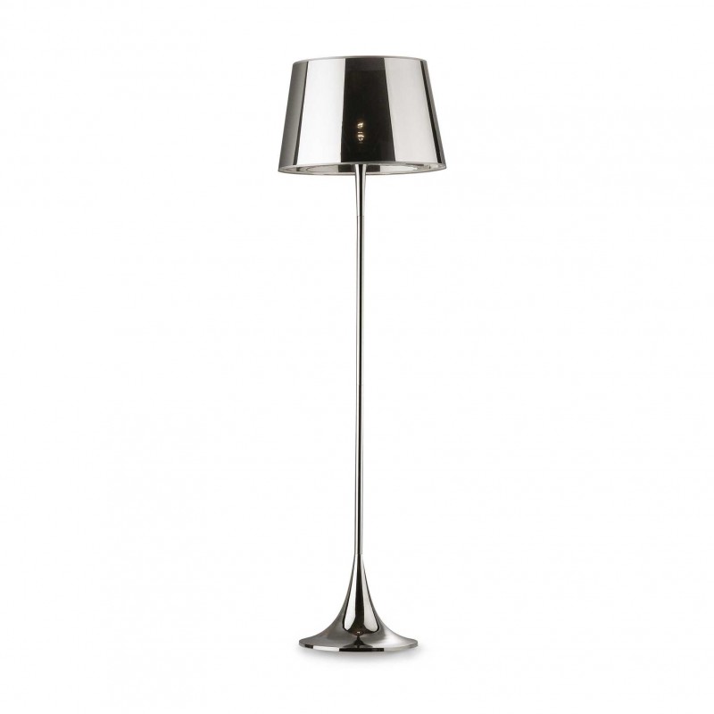 Ideal Lux LONDON PT1 CROMO Mod. 032382 Lampada Da Terra 1 Luce