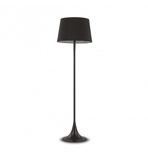 Ideal Lux LONDON PT1 NERO Mod. 110240 Lampada Da Terra 1 Luce