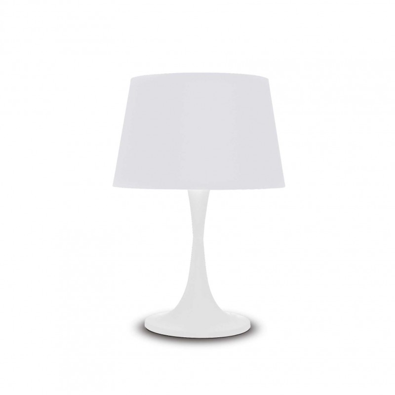 Ideal Lux LONDON TL1 BIG BIANCO Mod. 110448 Lampada Da Tavolo 1 Luce