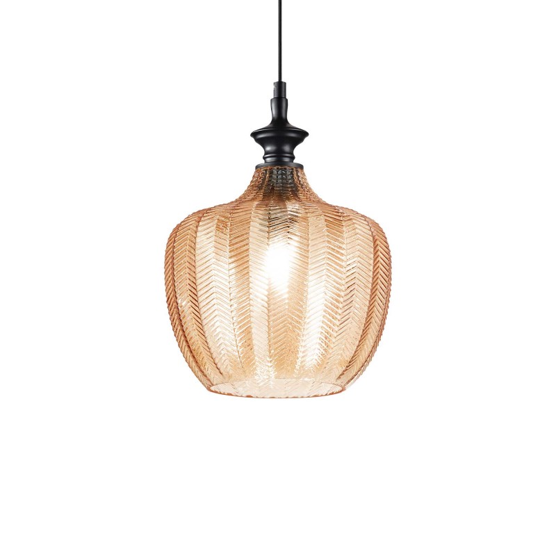 Ideal Lux LORD SP1 AMBRA Mod. 263656 Lampada A Sospensione 1 Luce