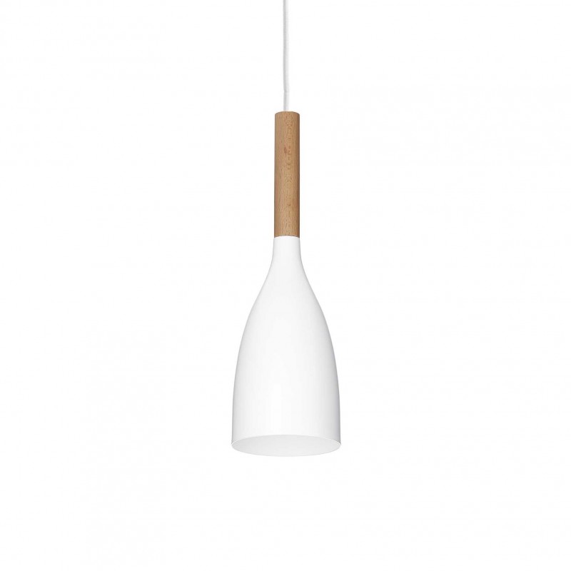 Ideal Lux MANHATTAN SP1 BIANCO Mod. 110745 Lampada A Sospensione 1 Luce