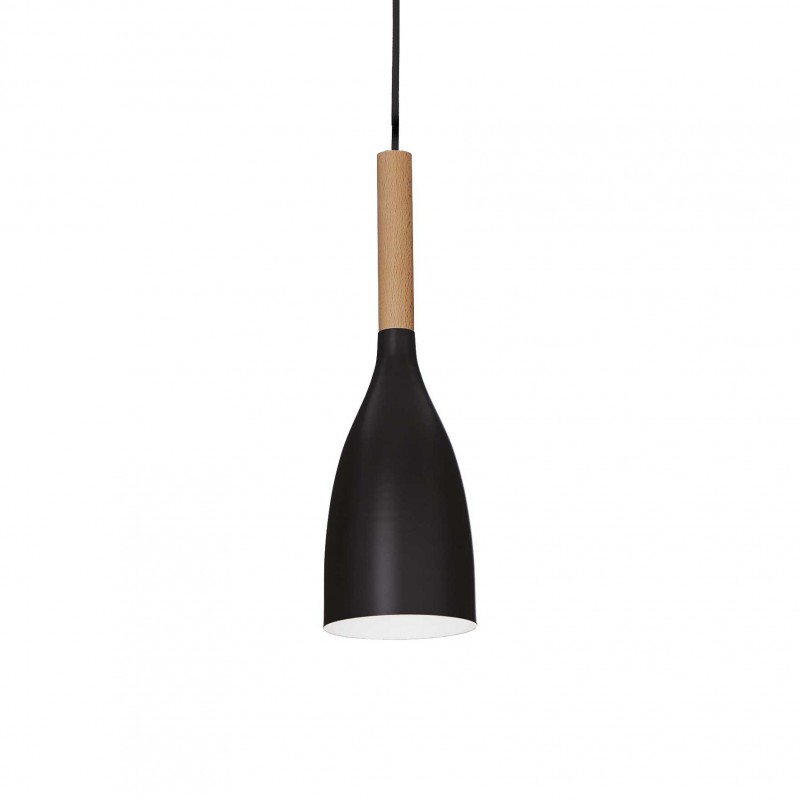 Ideal Lux MANHATTAN SP1 NERO Mod. 110752 Lampada A Sospensione 1 Luce