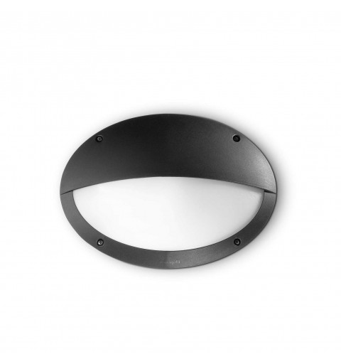 Ideal Lux MEDEA-2 AP1 NERO Mod. 096728 Lampada Da Parete 1 Luce