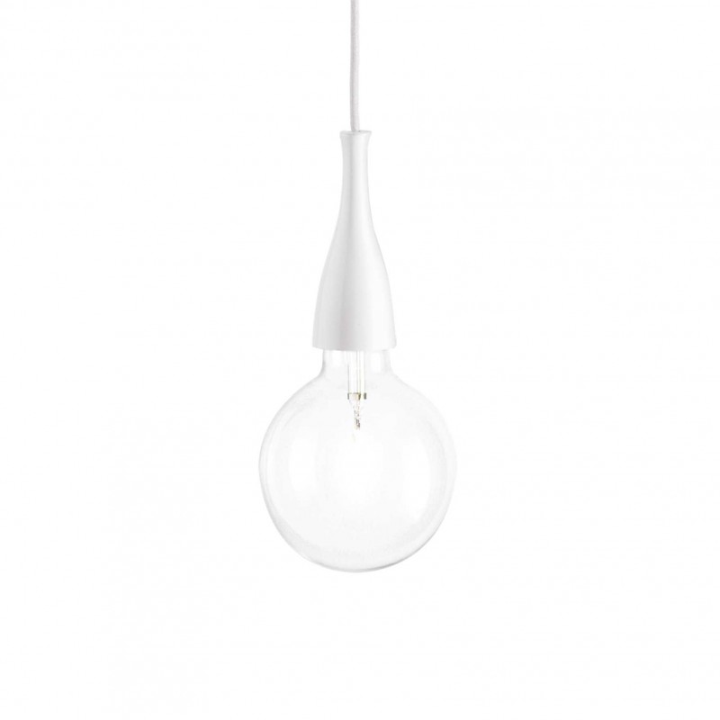 Ideal Lux MINIMAL SP1 BIANCO Mod. 009360 Lampada A Sospensione 1 Luce