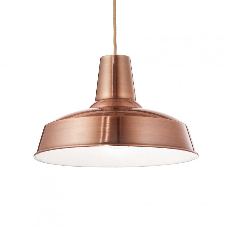 Ideal Lux MOBY SP1 RAME Mod. 093697 Lampada A Sospensione 1 Luce