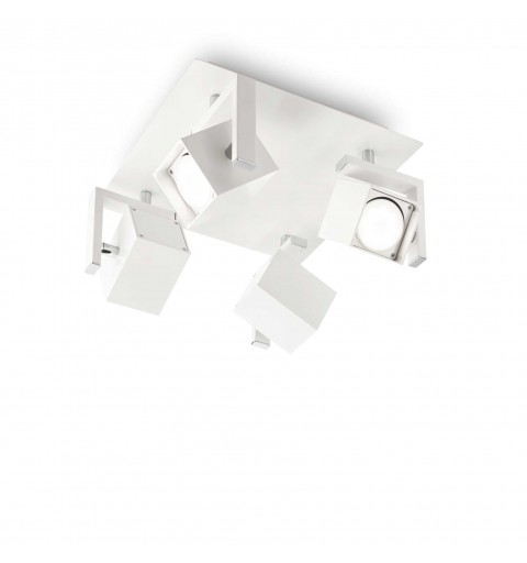 Ideal Lux MOUSE PL4 BIANCO Mod. 073583 Lampada Da Soffitto 4 Luci