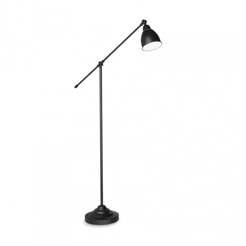 Ideal Lux NEWTON PT1 NERO Mod. 003528 Lampada Da Terra 1 Luce