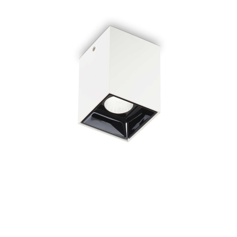 Ideal Lux NITRO PL SQUARE D05 BIANCO Mod. 206035 Lampada Da Soffitto 1 Luce