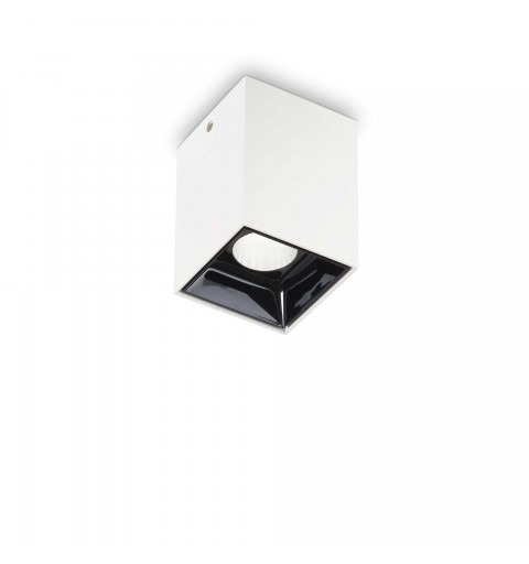 Ideal Lux NITRO PL SQUARE D05 BIANCO Mod. 206035 Lampada Da Soffitto 1 Luce