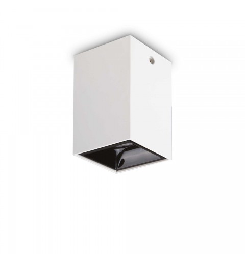 Ideal Lux NITRO PL SQUARE D07 BIANCO Mod. 206011 Lampada Da Soffitto 1 Luce