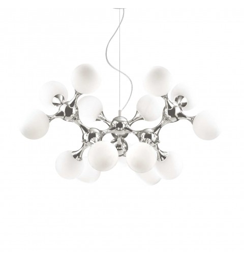 Ideal Lux NODI SP15 BIANCO Mod. 082073 Lampada A Sospensione 15 Luci