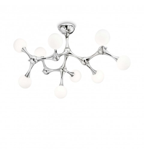 Ideal Lux NODINO PL9 CROMO Mod. 133393 Lampada Da Soffitto 9 Luci