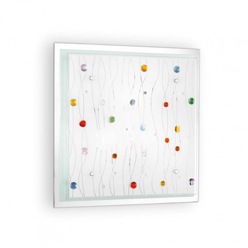 Ideal Lux OCEAN PL3 COLOR Mod. 091013 Lampada Da Soffitto 3 Luci
