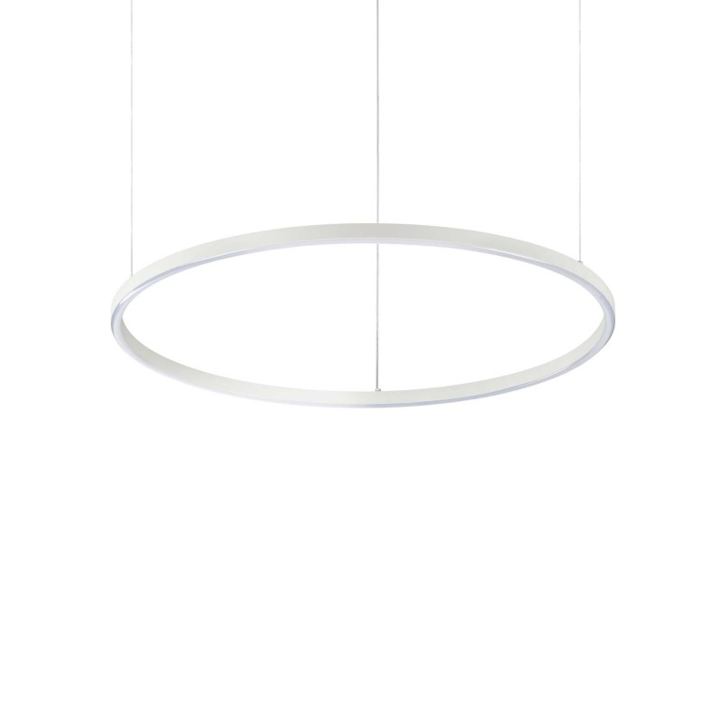 Ideal Lux ORACLE SLIM SP D070 ROUND 3000K ON-OFF WH Mod. 229485 Lampada A Sospensione 1 Luce