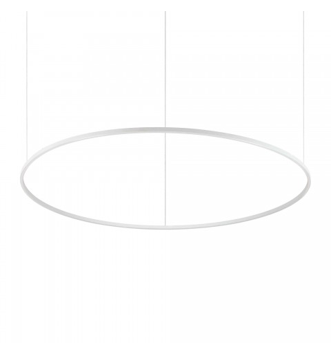 Ideal Lux ORACLE SLIM SP D150 ROUND 3000K ON-OFF WH Mod. 265957 Lampada A Sospensione 1 Luce
