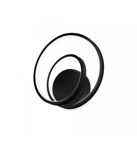 Ideal Lux OZ AP ON-OFF NERO Mod. 269399 Lampada Da Parete 1 Luce
