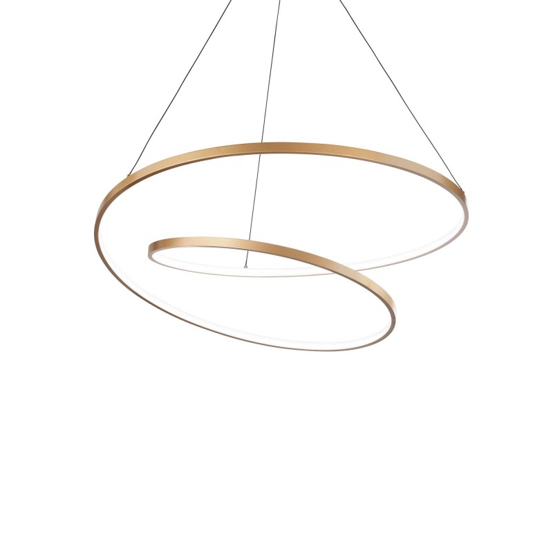 Ideal Lux OZ SP D80 DALI OTTONE Mod. 304595 Lampada A Sospensione 1 Luce