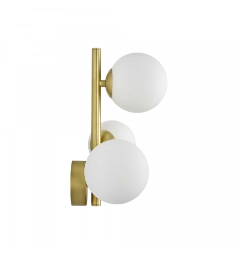 Ideal Lux PERLAGE AP3 BIANCO Mod. 283784 Lampada Da Parete 3 Luci