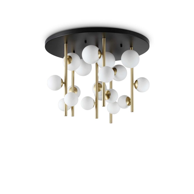 Ideal Lux PERLAGE PL18 BIANCO Mod. 328393 Lampada Da Soffitto 18 Luci