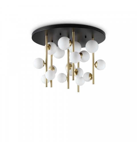 Ideal Lux PERLAGE PL18 BIANCO Mod. 328393 Lampada Da Soffitto 18 Luci