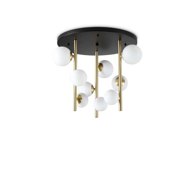 Ideal Lux PERLAGE PL9 BIANCO Mod. 328423 Lampada Da Soffitto 9 Luci