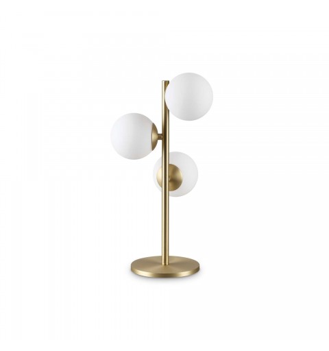 Ideal Lux PERLAGE TL3 BIANCO Mod. 292472 Lampada Da Tavolo 3 Luci