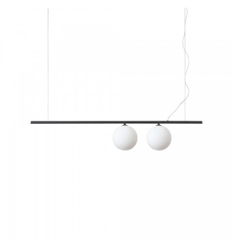 Ideal Lux PERLINE SP2 NERO Mod. 306995 Lampada A Sospensione 2 Luci