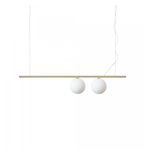 Ideal Lux PERLINE SP2 OTTONE Mod. 282107 Lampada A Sospensione 2 Luci
