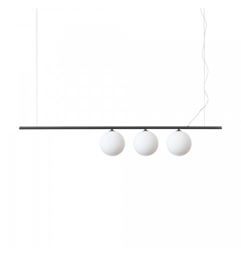 Ideal Lux PERLINE SP3 NERO Mod. 307008 Lampada A Sospensione 3 Luci
