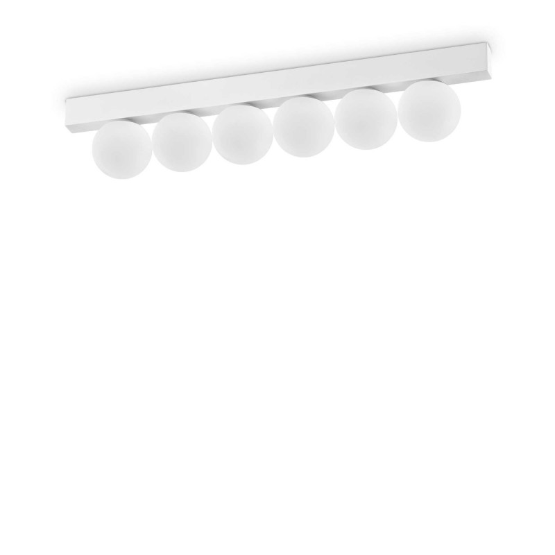Ideal Lux PING PONG PL6 BIANCO Mod. 328256 Lampada Da Soffitto 6 Luci